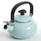 Kenmore® 1.5qt. Blue Enamel on Steel Whistling Tea Kettle